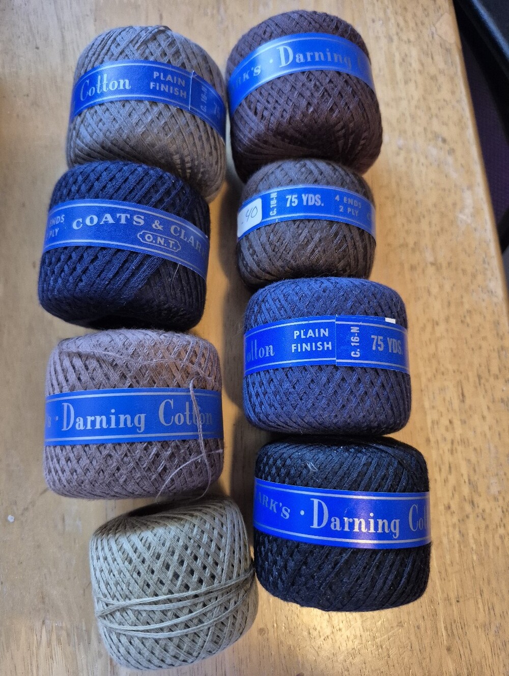 Vintage Coats And Clark Darning Cotton Thread
